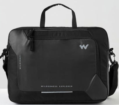 Wildcraft Laptop Briefcase 2.0 (Matte Black)