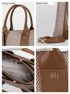 Itti Galaxy Handbag (Coffee)
