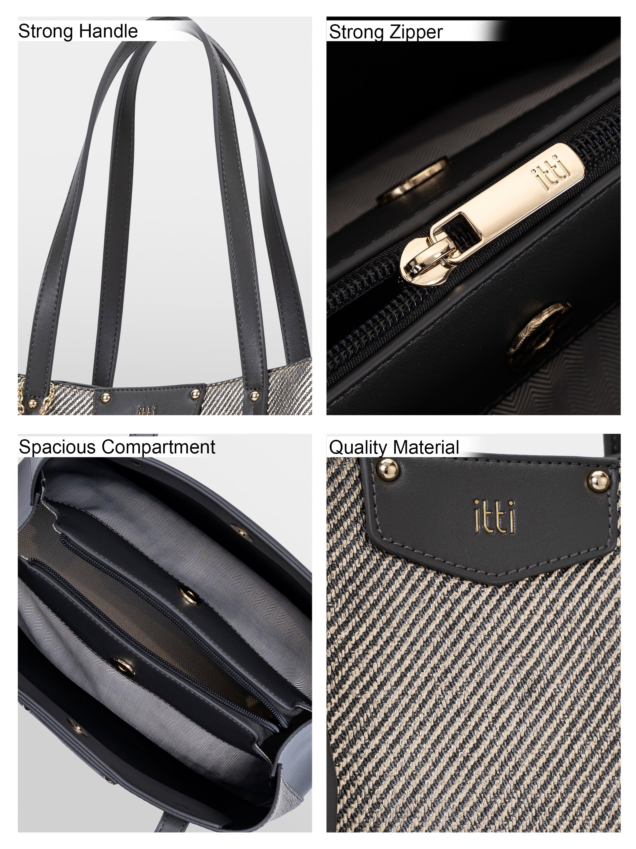 Itti Astre Handbag (Grey)