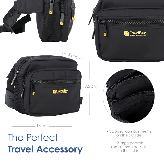 Travel Blue Metro (Black)