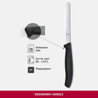 Victorinox Swiss Classic Tomato & Table Knife (Black)