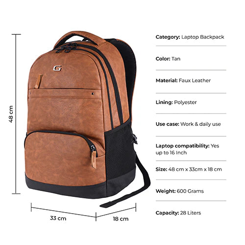 Gear Vintage (Tan & Black)