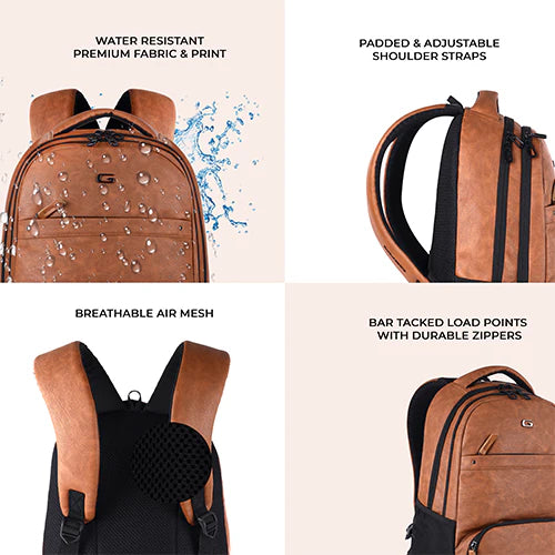 Gear Vintage (Tan & Black)