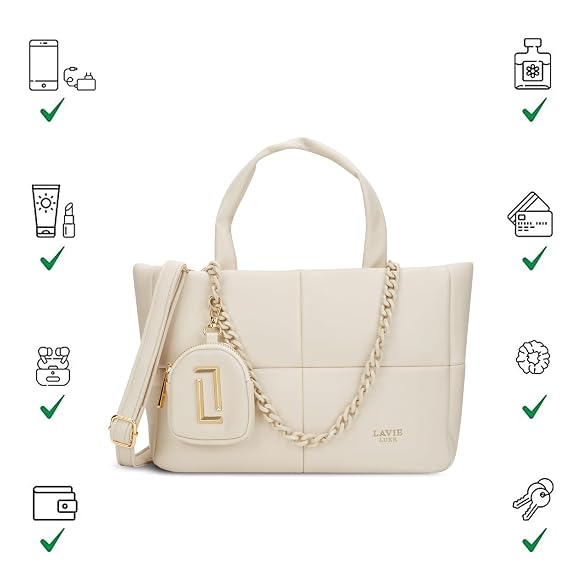Lavie Luxe Puff26 Small (Off White)