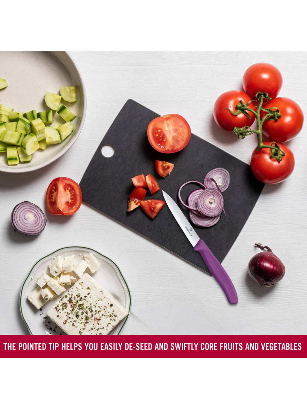 Victorinox Swiss Classic Paring Knife (Purple)