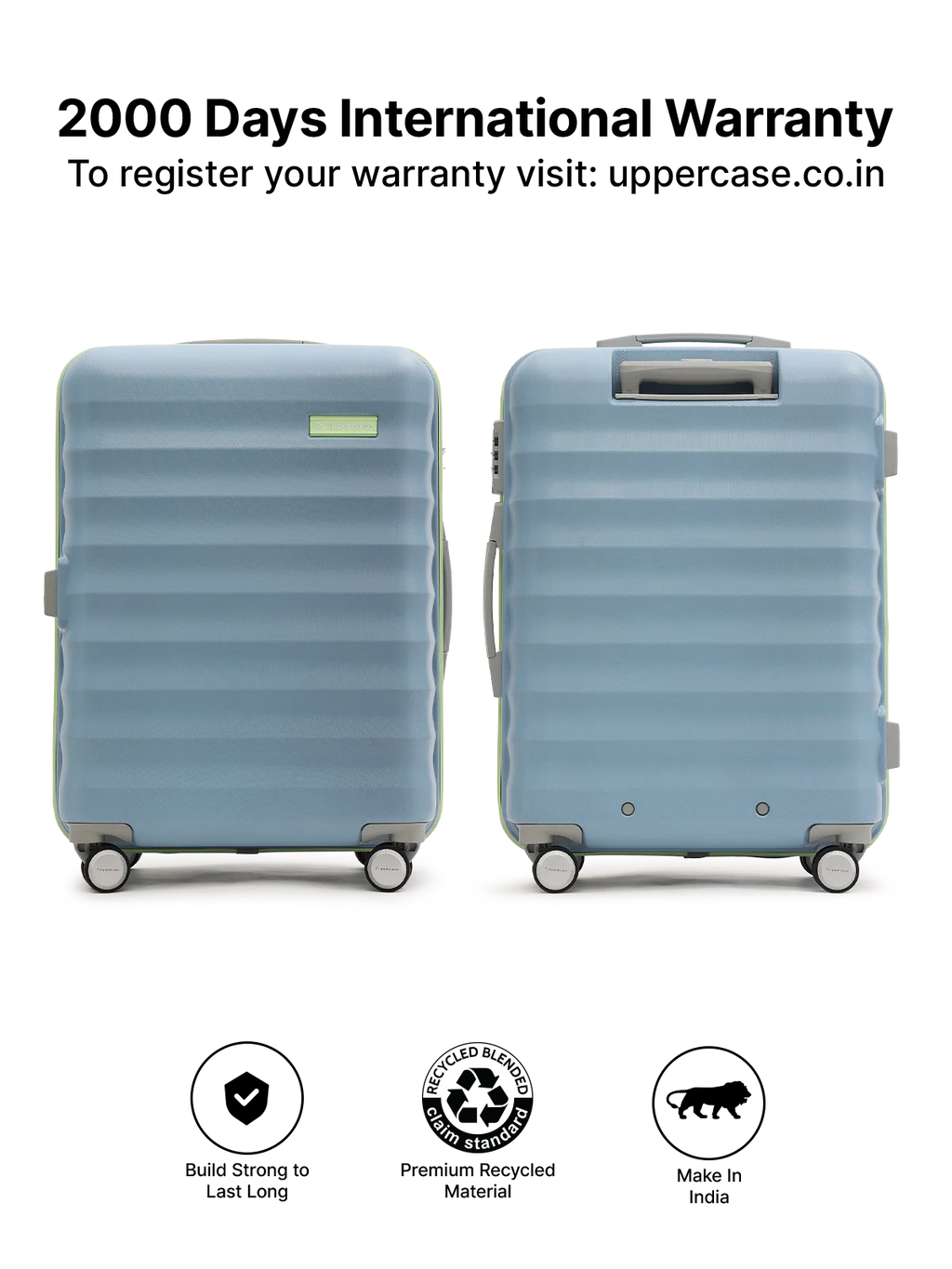 Uppercase Striker (Powder Blue)