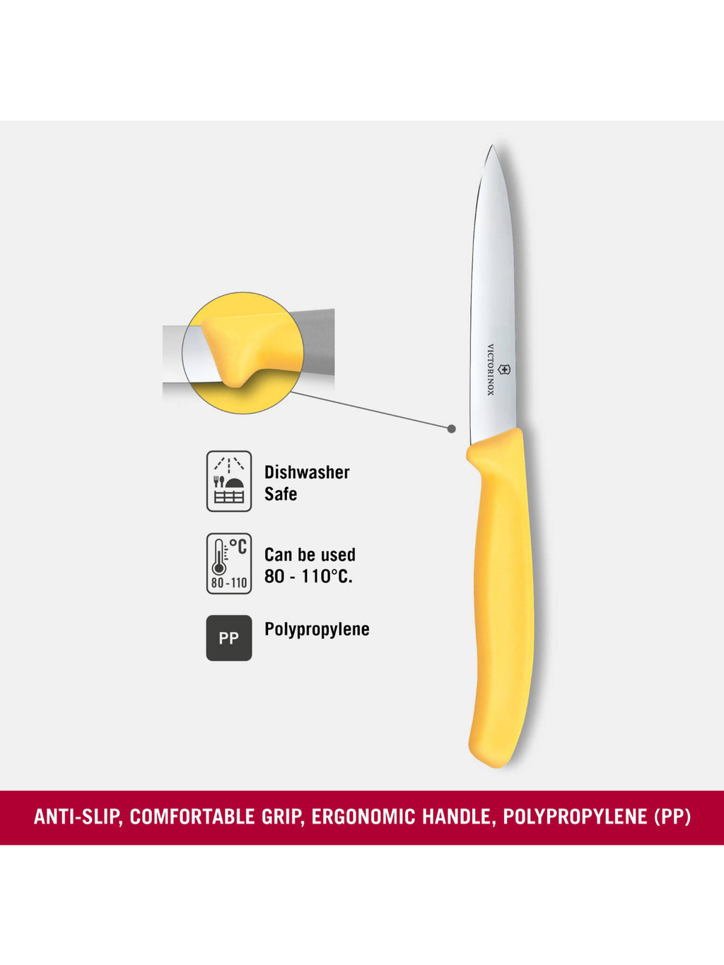 Victorinox Swiss Classic Paring Knife (Yellow)