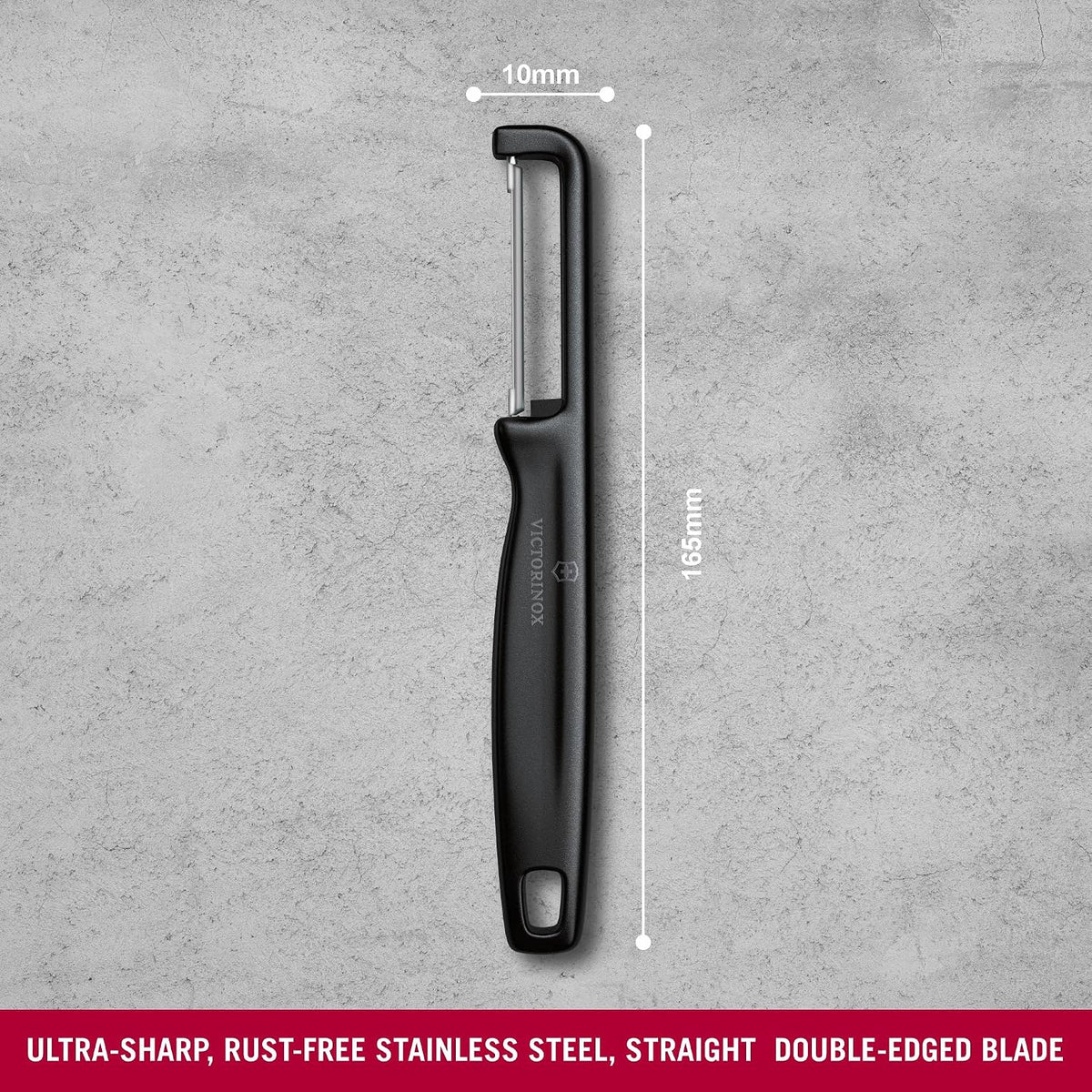 Victorinox Iota Peeler Straight (Black)
