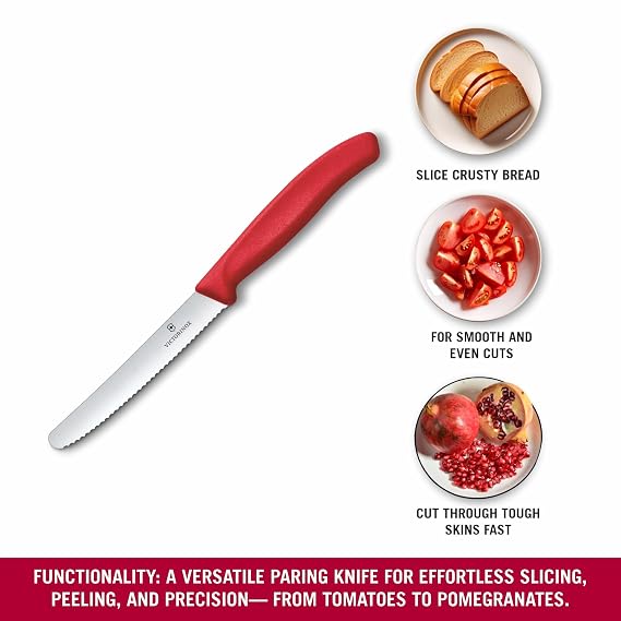 Victorinox Swiss Classic Paring Knife (Red)