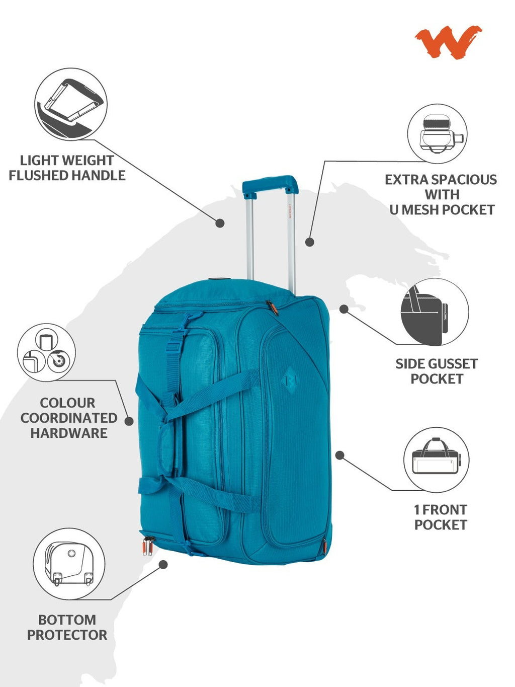 Wildcraft Atlaz (Teal)