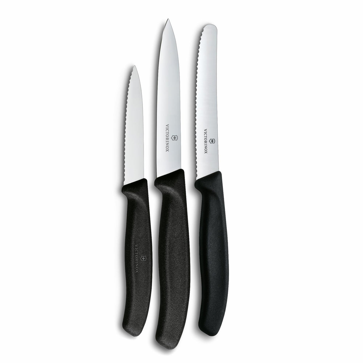 Victorinox Swiss Classic Parring Knife Set 3 (Black)