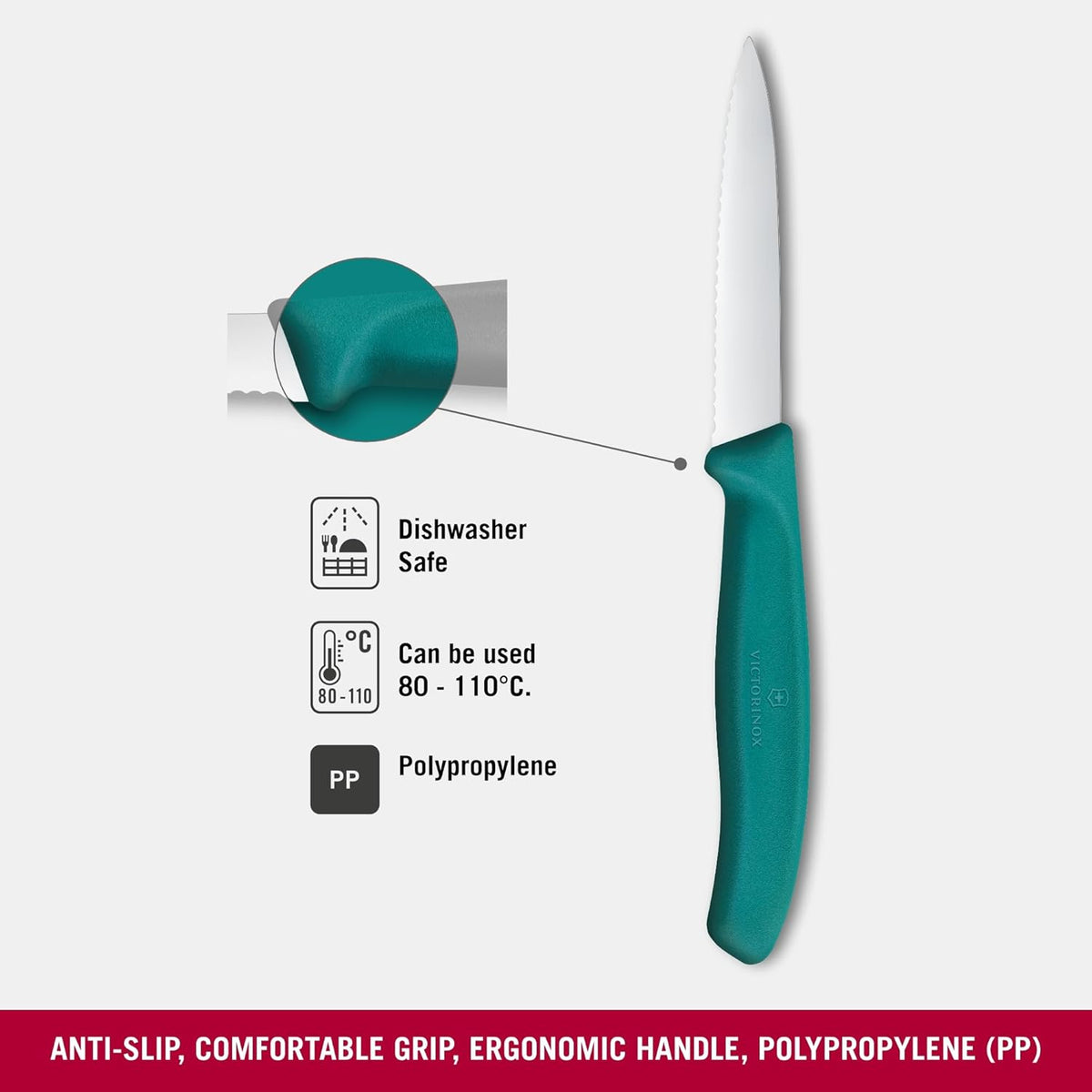 Victorinox Swiss Classic Paring Knife (Green)