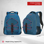 Wenger Mars  (Teal & Red)