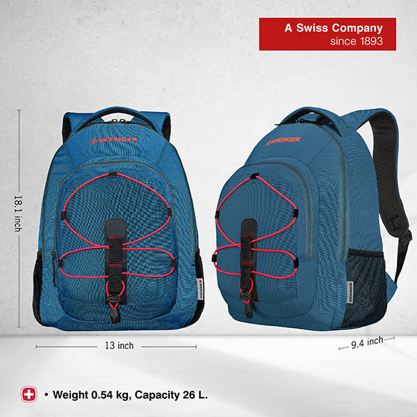Wenger Mars  (Teal & Red)
