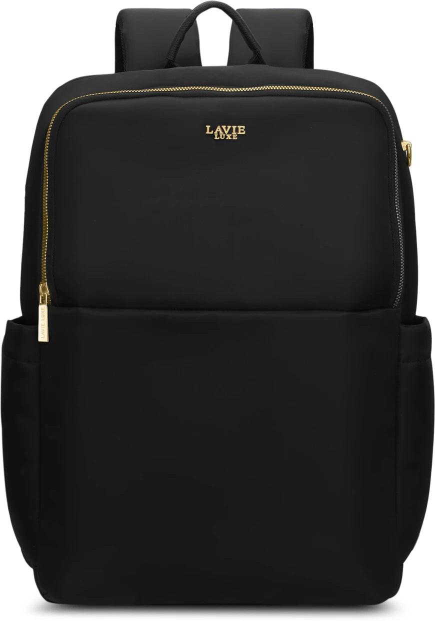 Lavie Luxe Zenia Laptop Bag Pack (Black)