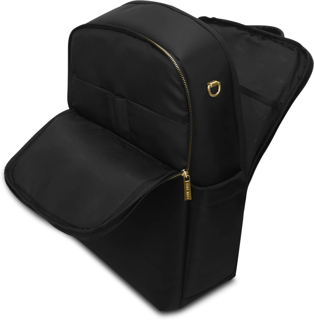 Lavie Luxe Zenia Laptop Bag Pack (Black)