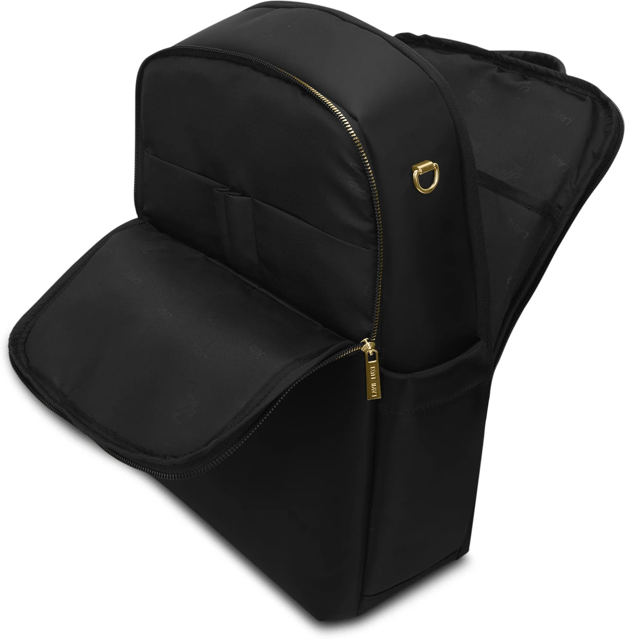 Lavie Luxe Zenia Laptop Bag Pack (Black)