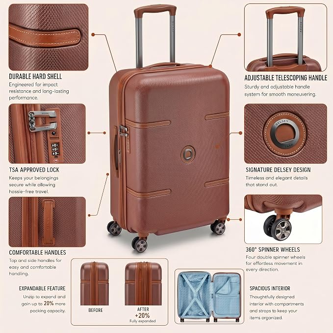 Delsey Odette (Brown)