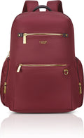 Lavie Luxe Zenia Laptop Bag Pack (Maroon)
