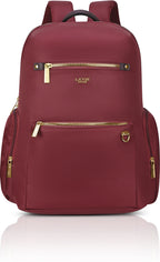 Lavie Luxe Zenia Laptop Bag Pack (Maroon)