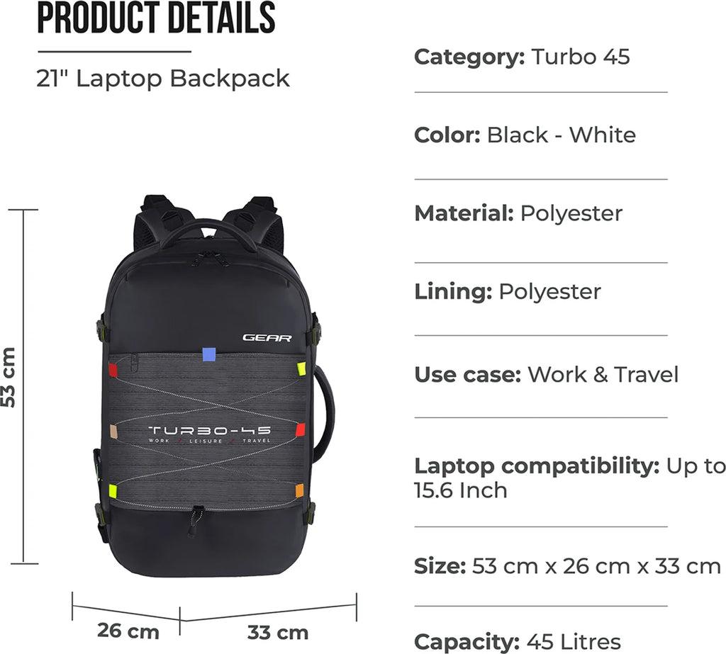 Gear Turbo (Black & White)