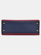 Lavie Nicky Colorblock Flap Satchel (Red)