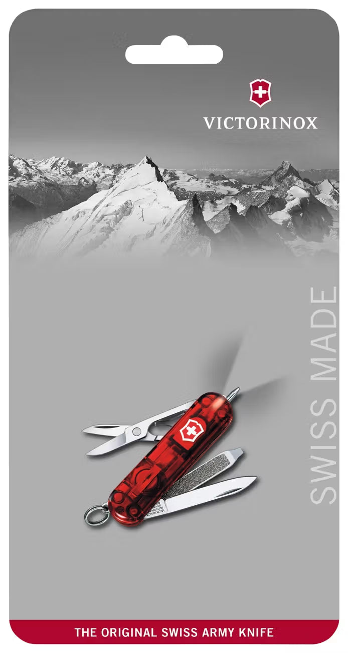 Victorinox Signature Lite (Red Translucent)