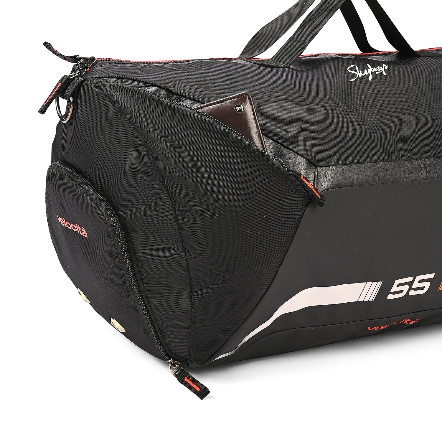 Skybags Endeavr (Black & Orange)