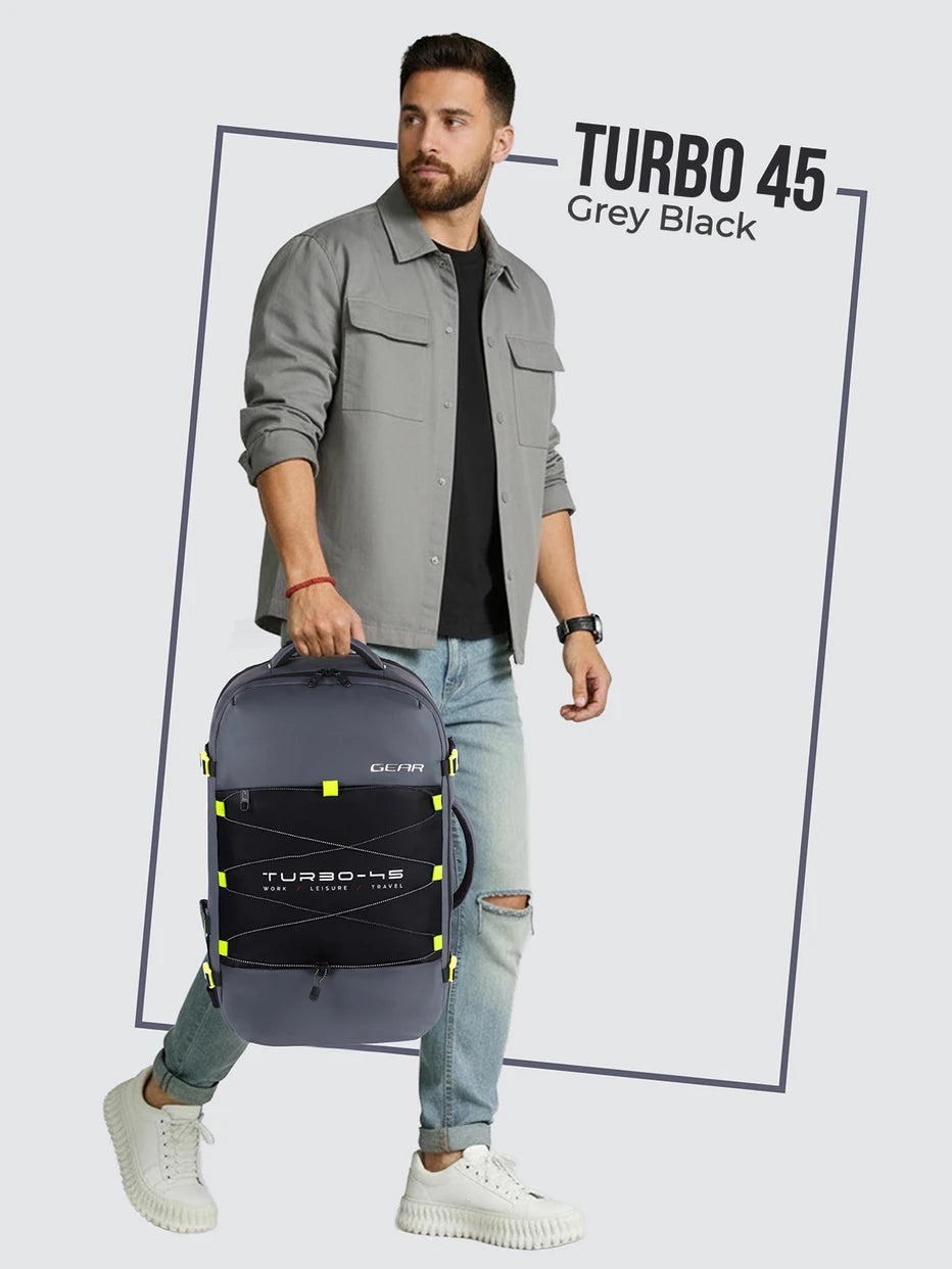 Gear Turbo (Black & Grey)