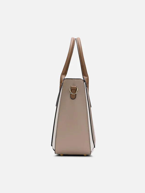 Lavie Paris Camelia Medium Satchel (Beige)