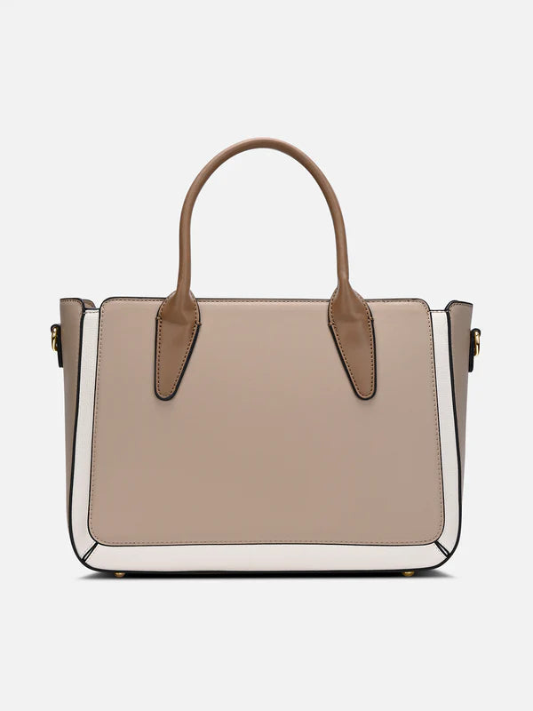 Lavie Paris Camelia Medium Satchel (Beige)