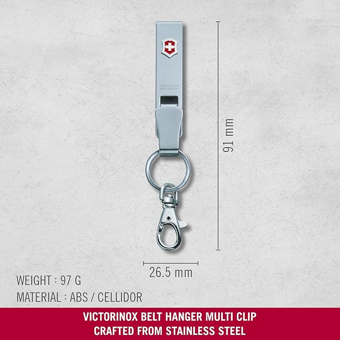 Victorinox Belt Hanging Multi Clip (Grey)