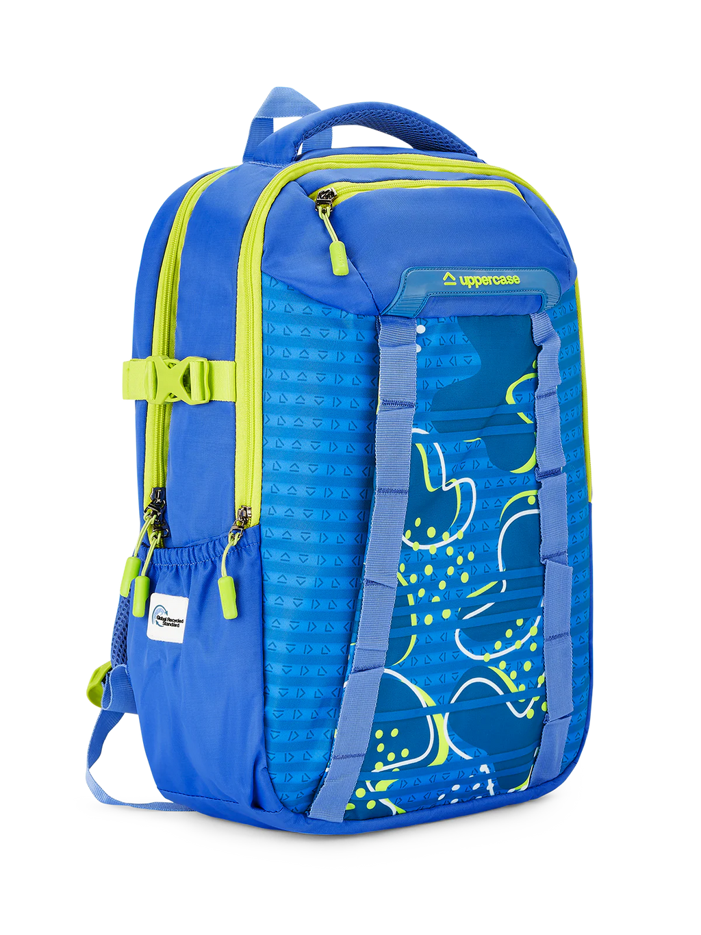 Uppercase Drip 01 (Blue)