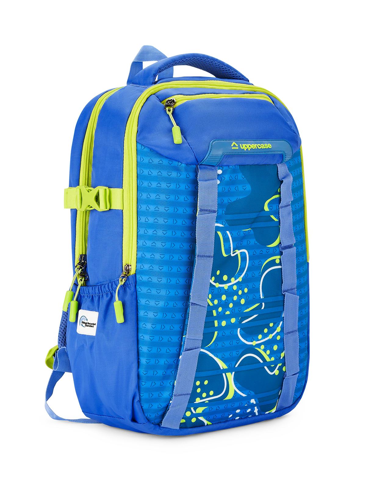 Uppercase Drip 01 (Blue)