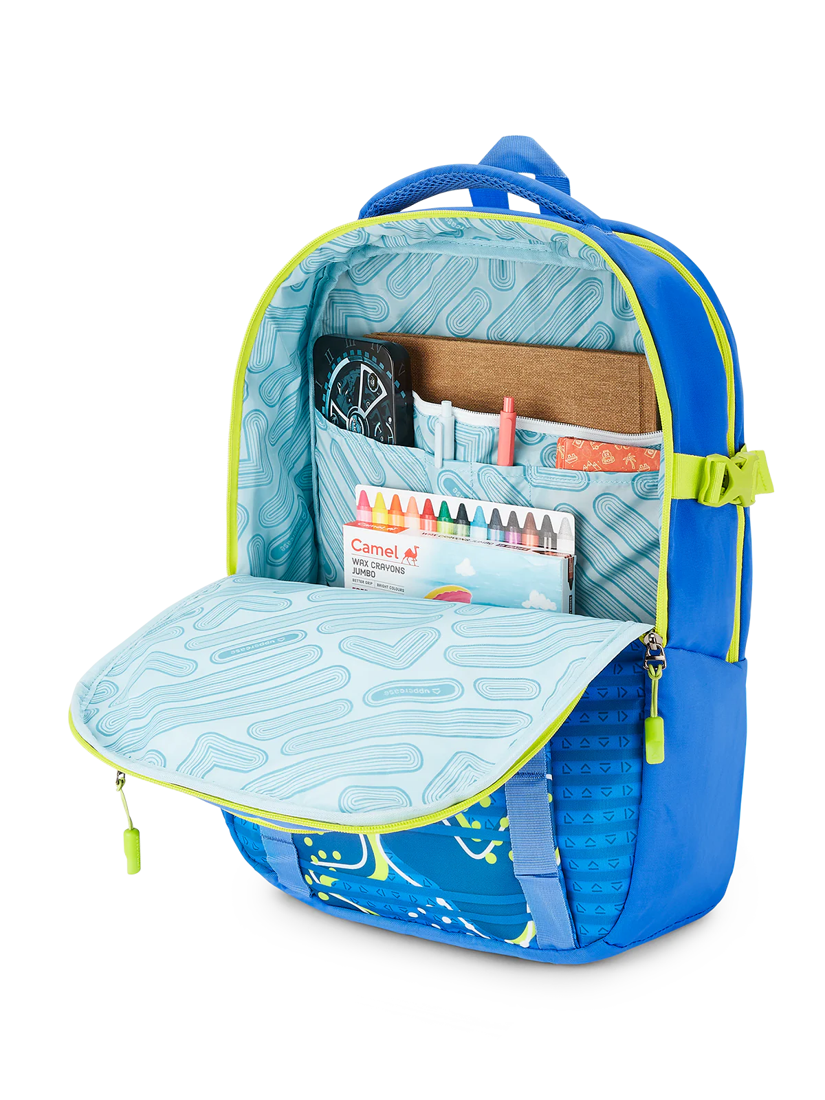 Uppercase Drip 01 (Blue)