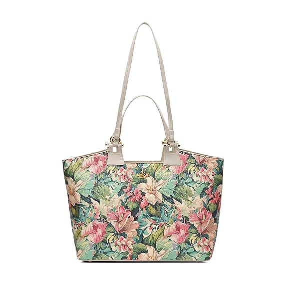 Lavie Paris Fleur Large Tote (Green)