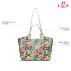 Lavie Paris Fleur Large Tote (Green)