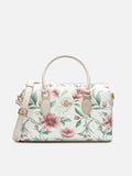 Lavie Paris Fleur Medium Satchel (White)