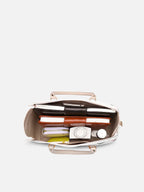 Lavie Paris Fleur Medium Satchel (White)