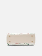 Lavie Paris Fleur Medium Satchel (White)