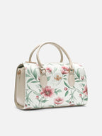Lavie Paris Fleur Medium Satchel (White)