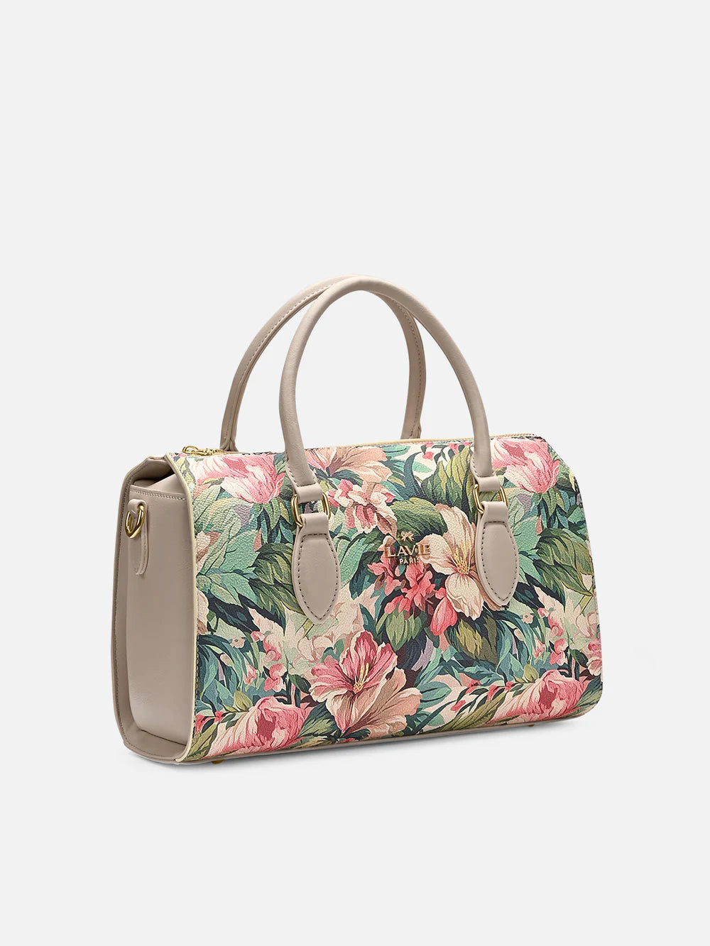 Lavie Paris Fleur Medium Satchel (Green)