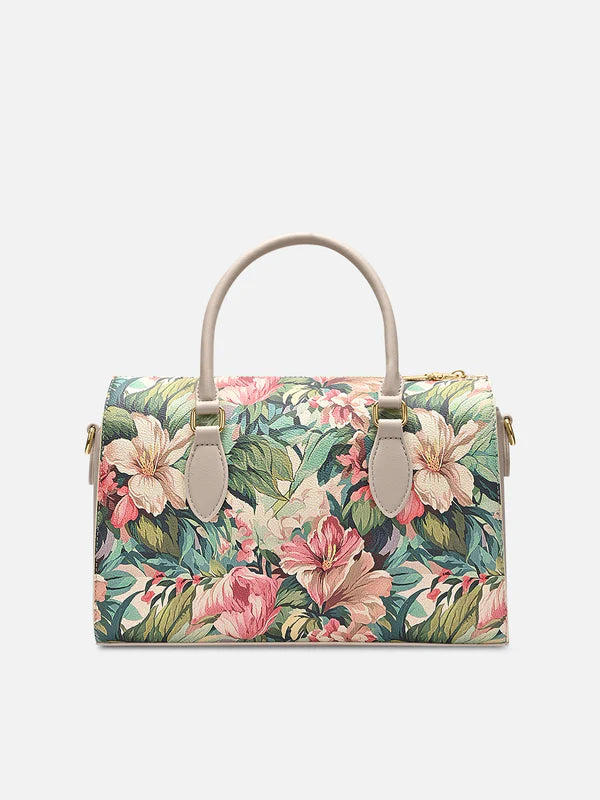 Lavie Paris Fleur Medium Satchel (Green)
