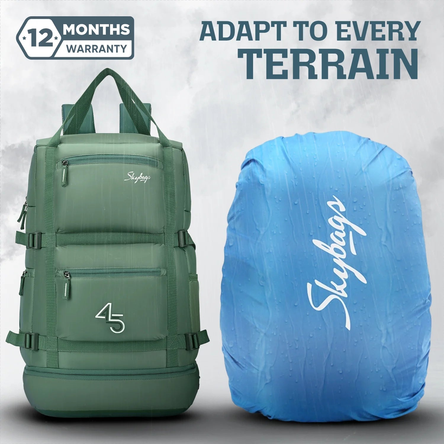 Skybags Ridge 45 (Green)