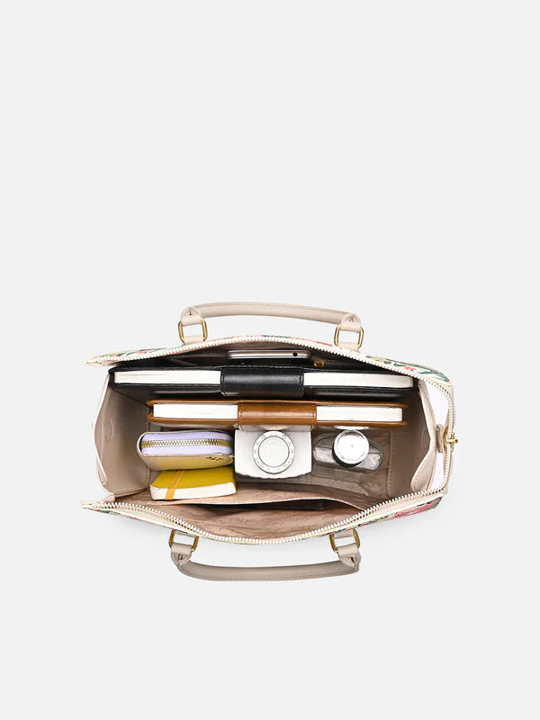 Lavie Paris Fleur Medium Satchel (Green)