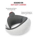 Urban Jungle Neck Pillow (White)