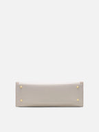Lavie Paris Jade Large Monogram Satchel (Beige)