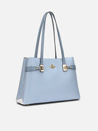Lavie Paris Camelia 3c Lg Satchel (Blue)