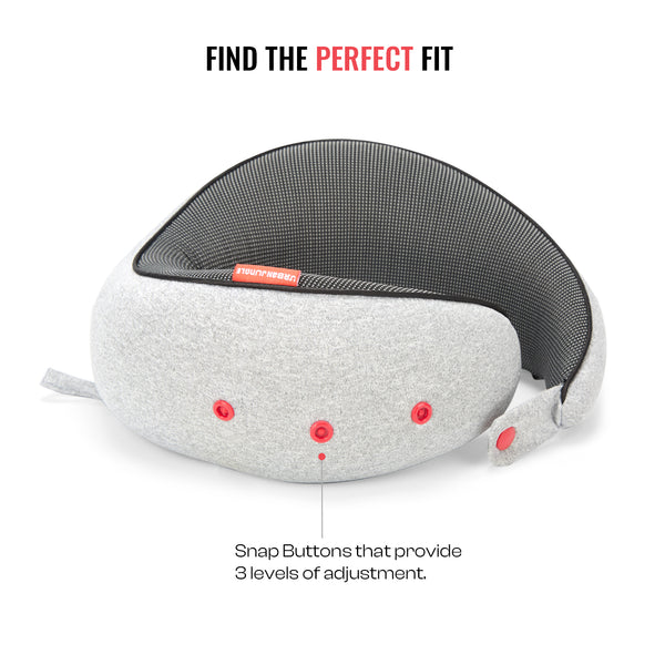 Urban Jungle Neck Pillow (White)