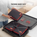 Urban Jungle Packing Cube (Black & Red)